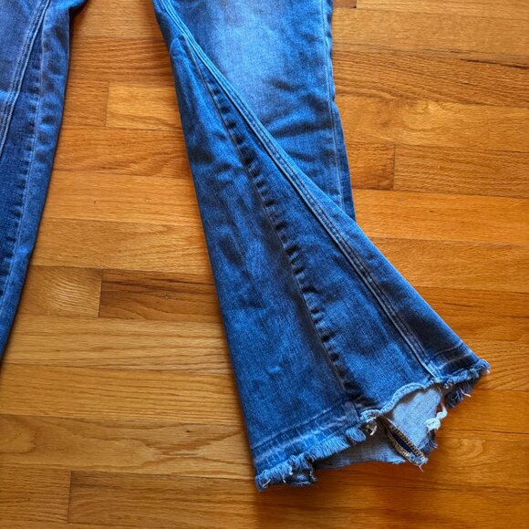 Altar'd State Blue Flare Jeans - Picture 2 of 6